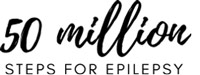 50 Million Steps for Epilepsy Logo